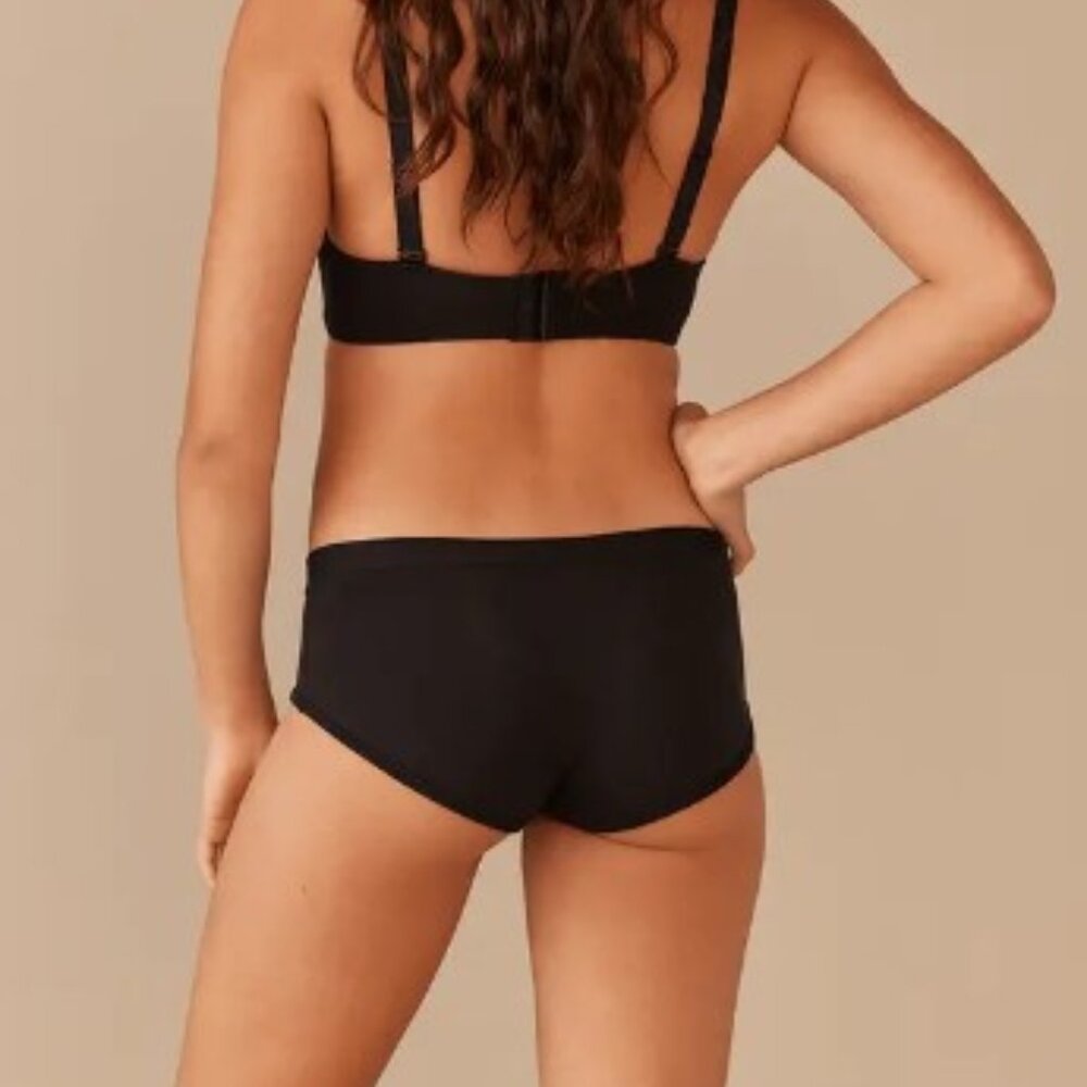 Meundies Ultramodal Feelfree Hipster Panties Black 2xl — image 8 of 8